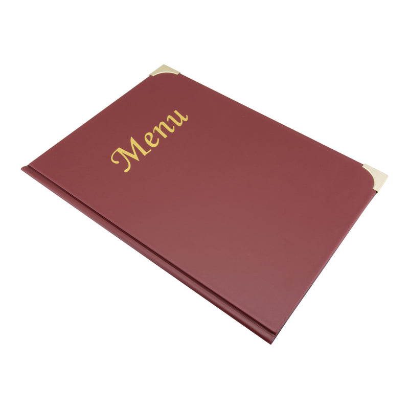 Load image into Gallery viewer, Securit Menu Holders - Basic - Wine Red 31x23,5x0,8cm - Pack of 10
