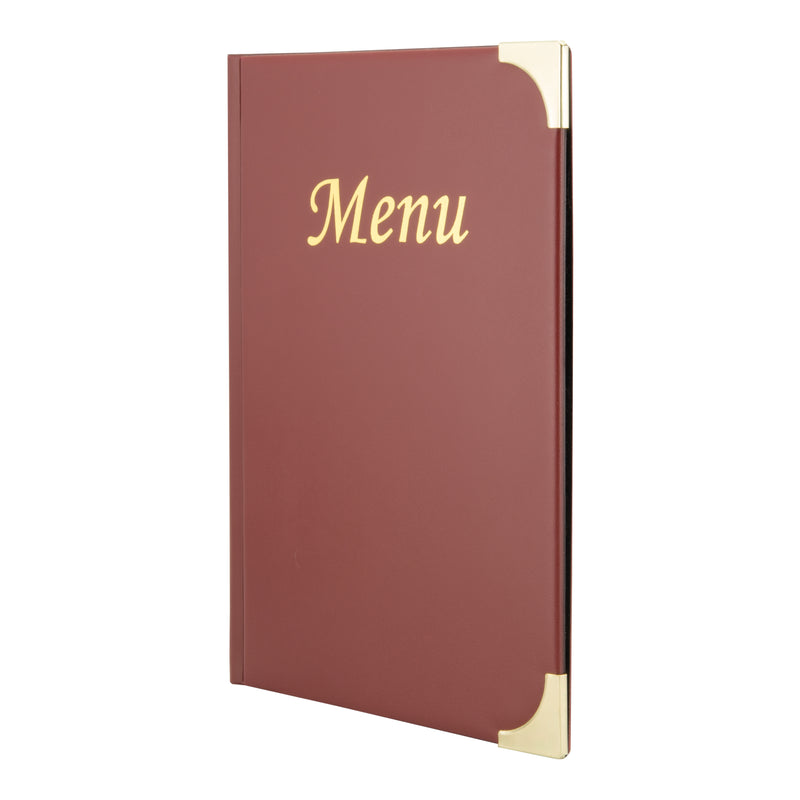 Load image into Gallery viewer, Securit Menu Holders - Basic - Wine Red 23,5x16,5x0,8cm - Pack of 10

