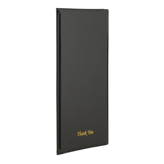 Securit Menu Holders - Basic - Black 23,7x12,5x0,5cm - Pack of 10