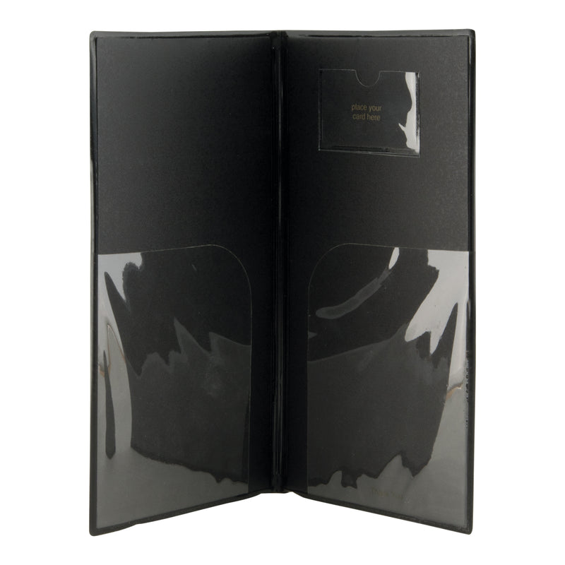 Load image into Gallery viewer, Securit Menu Holders - Basic - Black 23,7x12,5x0,5cm - Pack of 10
