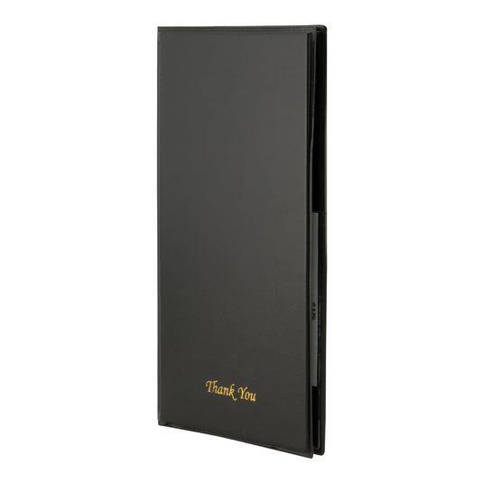 Securit Menu Holders - Basic - Black 23,7x12,5x0,5cm - Pack of 10