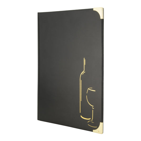 Securit Menu Holders - Basic - Black 31x23,5x0,8cm - Pack of 10