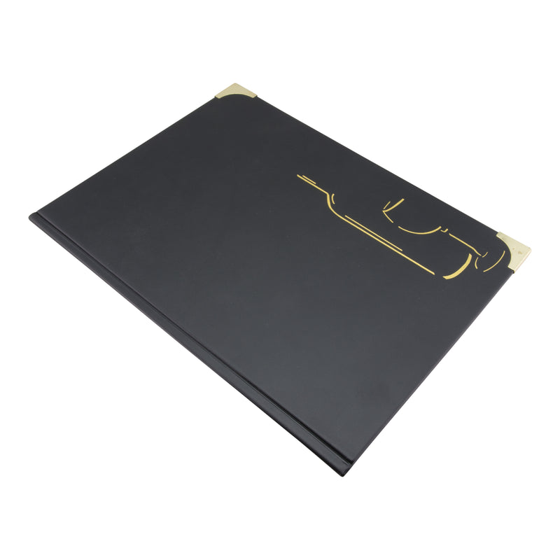 Load image into Gallery viewer, Securit Menu Holders - Basic - Black 31x23,5x0,8cm - Pack of 10
