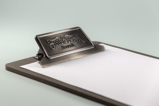 Securit Menu Holders - Clipboard - Brown 24,5x16,7x3,8cm - Pack of 10