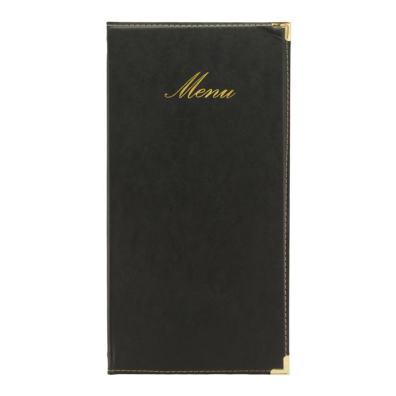 Load image into Gallery viewer, Securit Menu Holders - Classic - Black 35x18,4x1cm - Pack of 10
