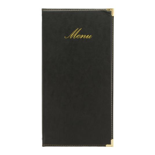 Securit Menu Holders - Classic - Black 35x18,4x1cm - Pack of 10
