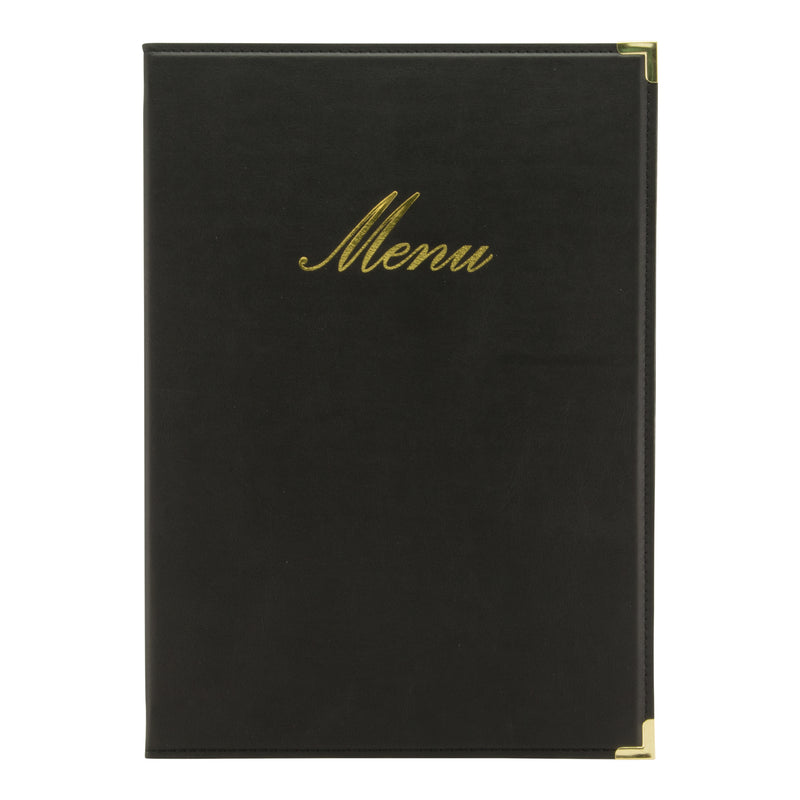 Load image into Gallery viewer, Securit Menu Holders - Classic - Black 34x24x0,5cm - Pack of 10

