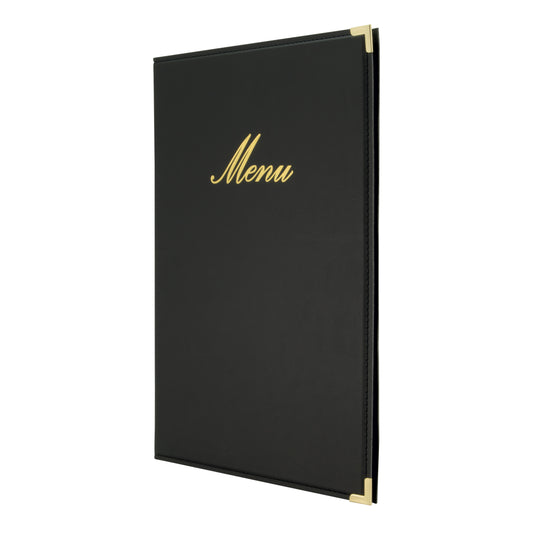 Securit Menu Holders - Classic - Black 34x24x0,5cm - Pack of 10