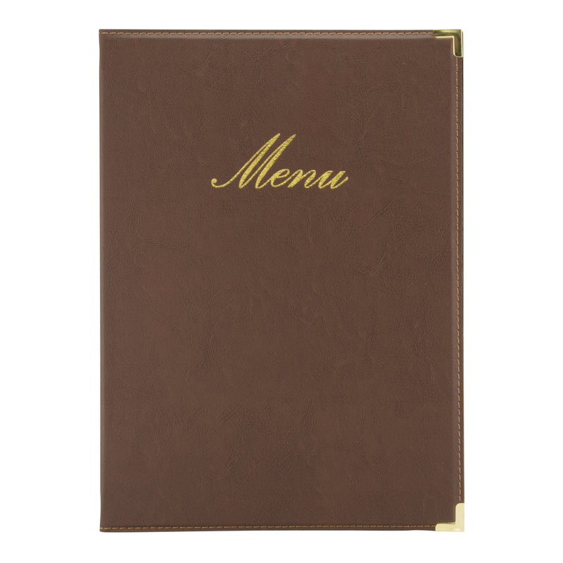 Load image into Gallery viewer, Securit Menu Holders - Classic - Brown 34x24x0,5cm - Pack of 10
