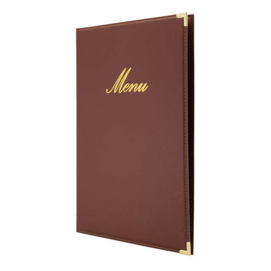 Securit Menu Holders - Classic - Wine Red 34x24x0,5cm - Pack of 10