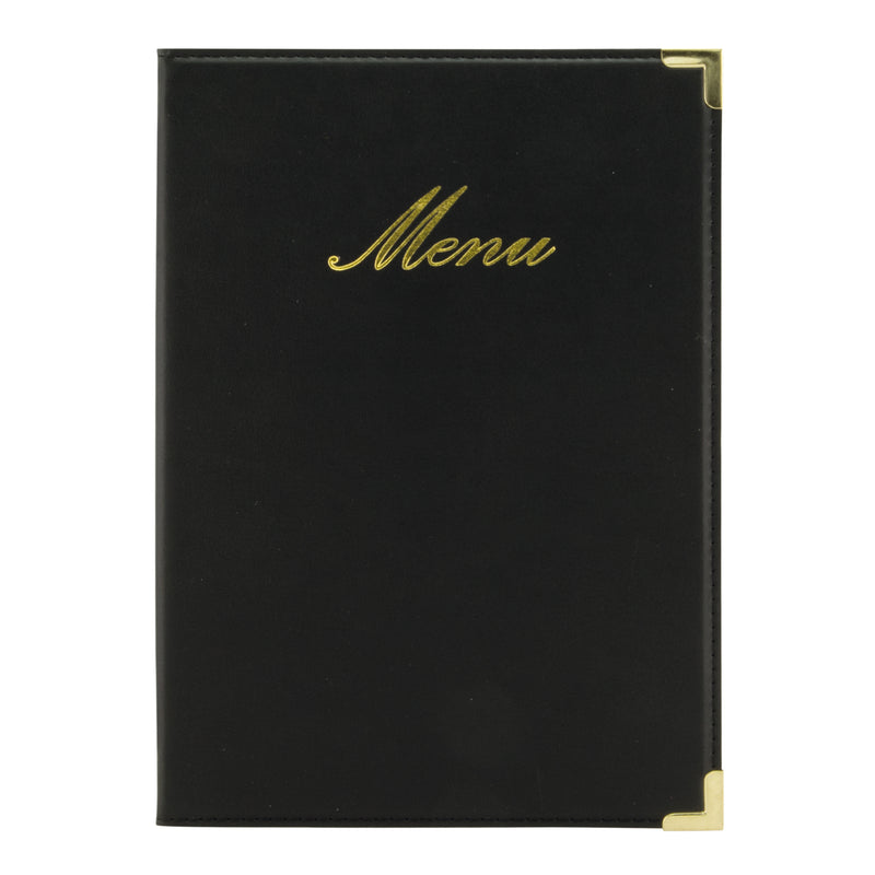 Load image into Gallery viewer, Securit Menu Holders - Classic - Black 25x18x0,5cm - Pack of 10
