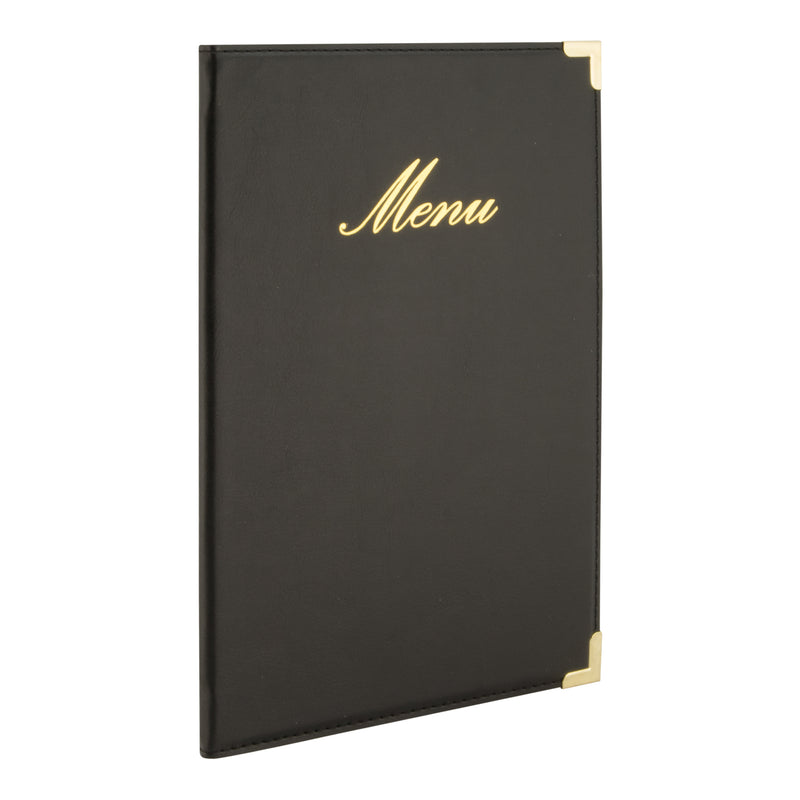 Load image into Gallery viewer, Securit Menu Holders - Classic - Black 25x18x0,5cm - Pack of 10
