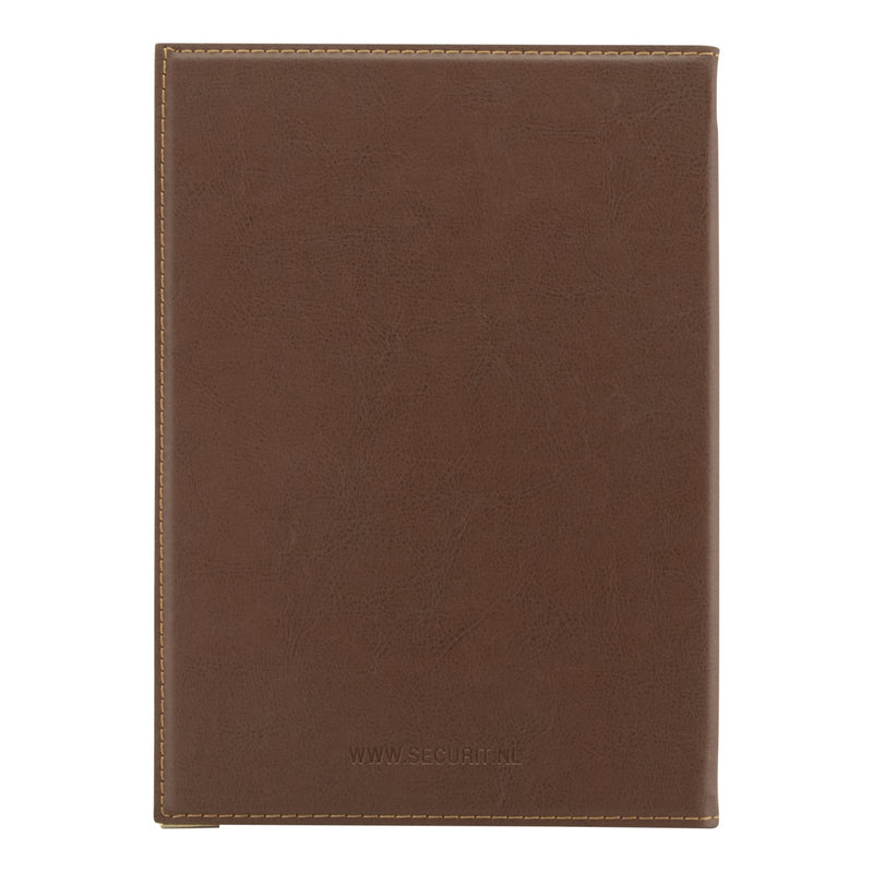 Load image into Gallery viewer, Securit Menu Set - Classic A5 Brown - 10 Menu Holders + 20 Extra Pouches
