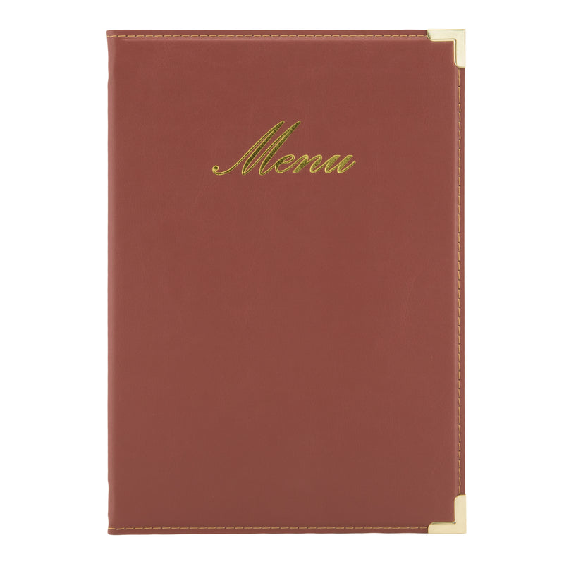 Load image into Gallery viewer, Securit Menu Holders - Classic - Wine Red 25x18x0,5cm - Pack of 10
