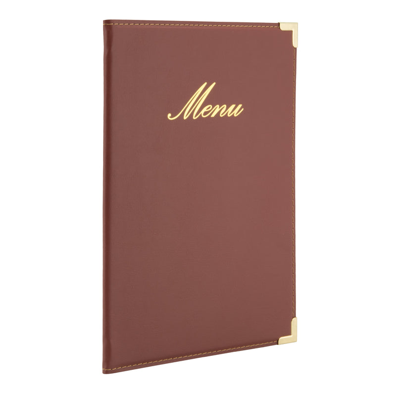 Load image into Gallery viewer, Securit Menu Set - Classic A5 Wine Red - 10 Menu Holders + 20 Extra Pouches
