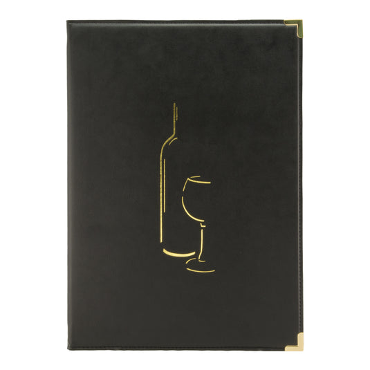 Securit Menu Holders - Classic - Black 34,4x24,5x0,5cm - Pack of 10