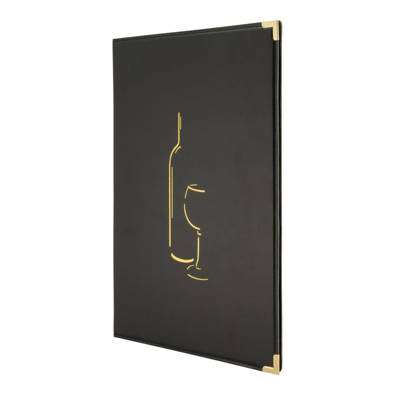 Load image into Gallery viewer, Securit Menu Holders - Classic - Black 34,4x24,5x0,5cm - Pack of 10

