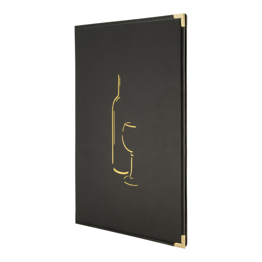 Securit Menu Holders - Classic - Black 34,4x24,5x0,5cm - Pack of 10