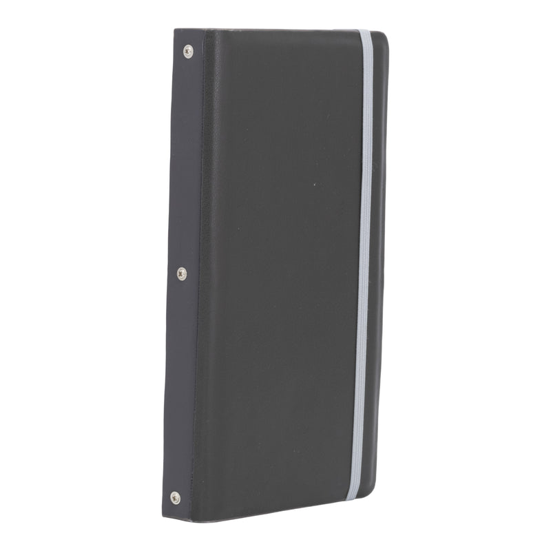 Load image into Gallery viewer, Securit Menu Holders - Leather - Grey 18,4x10,4x2cm - Pack of 10
