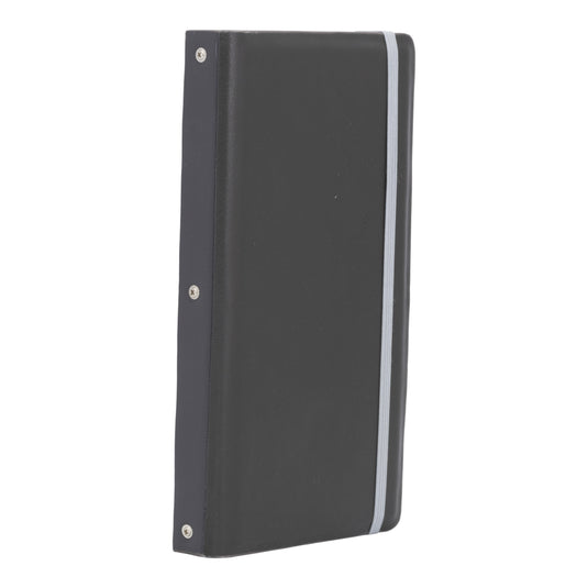 Securit Menu Holders - Leather - Grey 18,4x10,4x2cm - Pack of 10