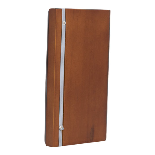 Securit Menu Holders - Leather - Grey 18,4x10,4x2cm - Pack of 10