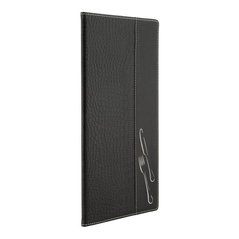 Load image into Gallery viewer, Securit Menu Holders - Design - Black 35x19x1,5cm - Pack of 10
