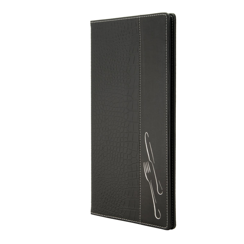 Load image into Gallery viewer, Securit Menu Holders - Design - Black 35x19x1,5cm - Pack of 10
