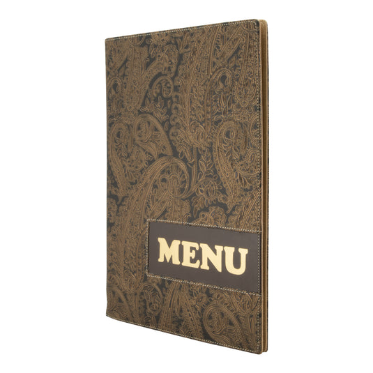 Securit Menu Holders - Design - Paisley 34x24,5x0,7cm - Pack of 10