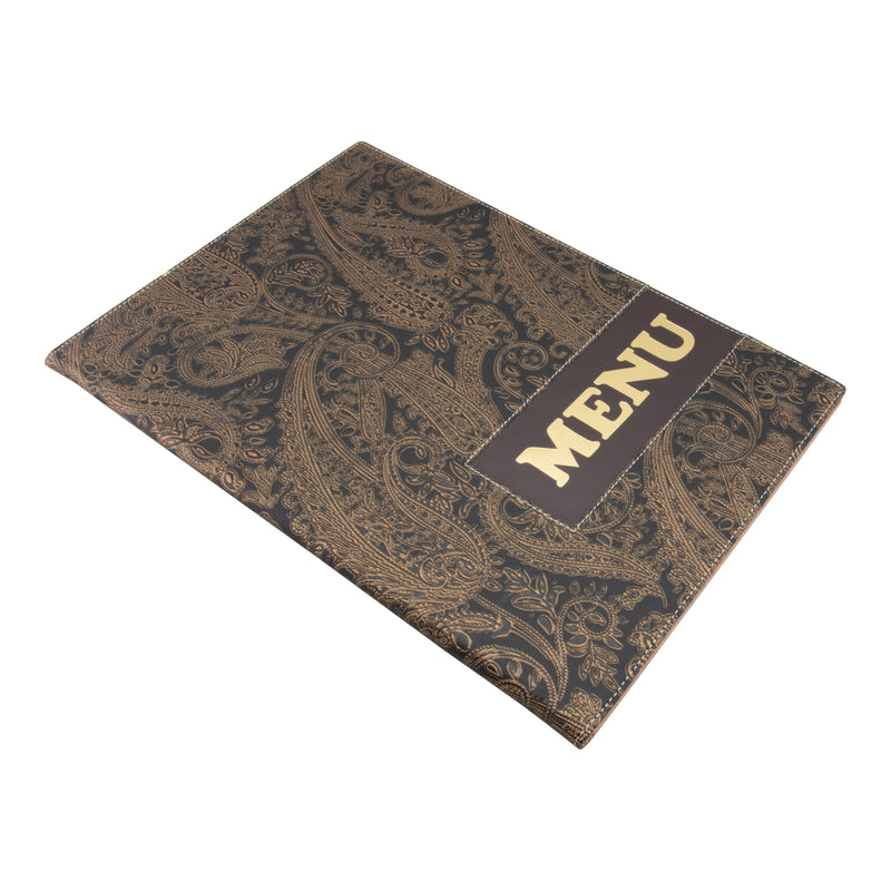 Load image into Gallery viewer, Securit Menu Holders - Design - Paisley 34x24,5x0,7cm - Pack of 10
