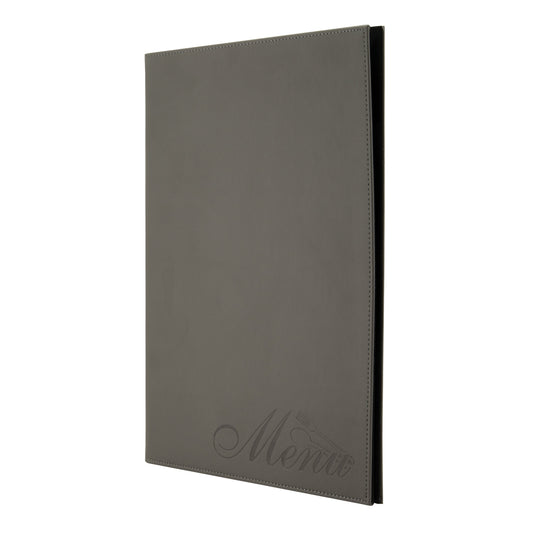Securit Menu Suite - Design A4 Velvet - 10 Menu Holders + 10 Wine Cards + 10 Bill Presenter Boxes