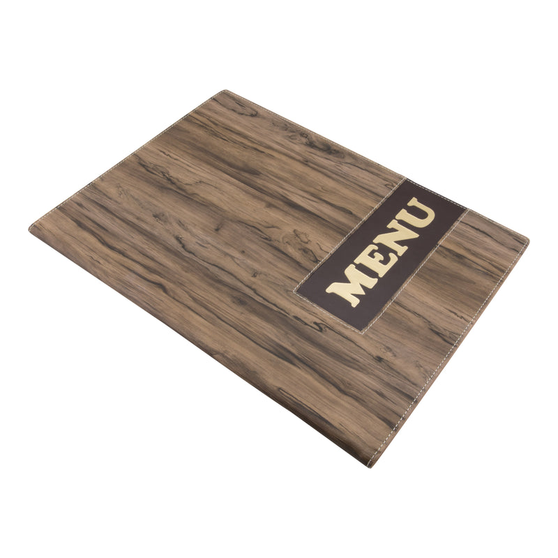 Load image into Gallery viewer, Securit Menu Holders - Design - Brown 34x24,5x0,7cm - Pack of 10
