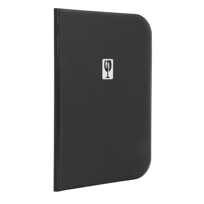 Load image into Gallery viewer, Securit Menu Holders - Essential - Black 34,5x24x1cm - Pack of 10
