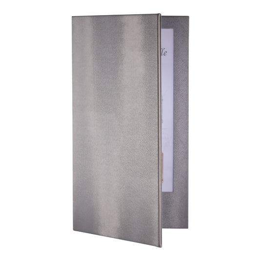 Securit Menu Holders - Led - Silver 35,3x18,8x1,8cm - Pack of 3