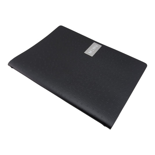 Securit Menu Holders - Leather - Black 33,2x24,6x0,5cm - Pack of 10