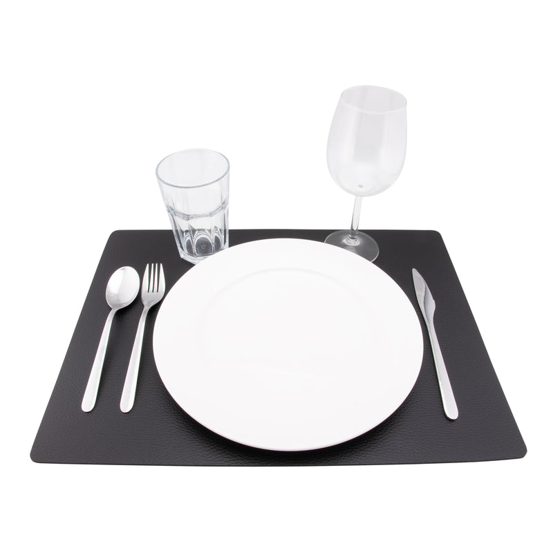 Load image into Gallery viewer, Securit Menu Holders - Leather - Black 45x33,1x0,3cm - Pack of 10
