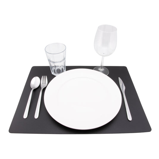 Securit Menu Holders - Leather - Black 45x33,1x0,3cm - Pack of 10