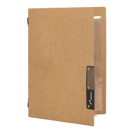Securit Menu Holders - Nature - Beige 24,7x17,9x0,8cm - Pack of 10