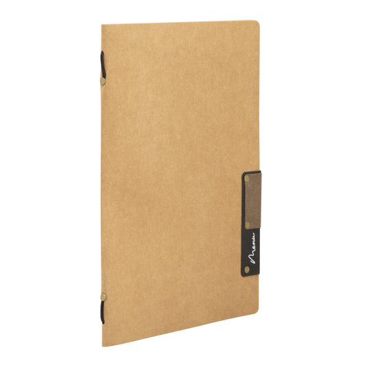 Securit Menu Set - Nature A5 Beige - 10 Menu Holders + 20 Extra Pouches