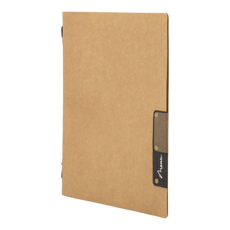 Load image into Gallery viewer, Securit Menu Set - Nature A5 Beige - 10 Menu Holders + 20 Extra Pouches
