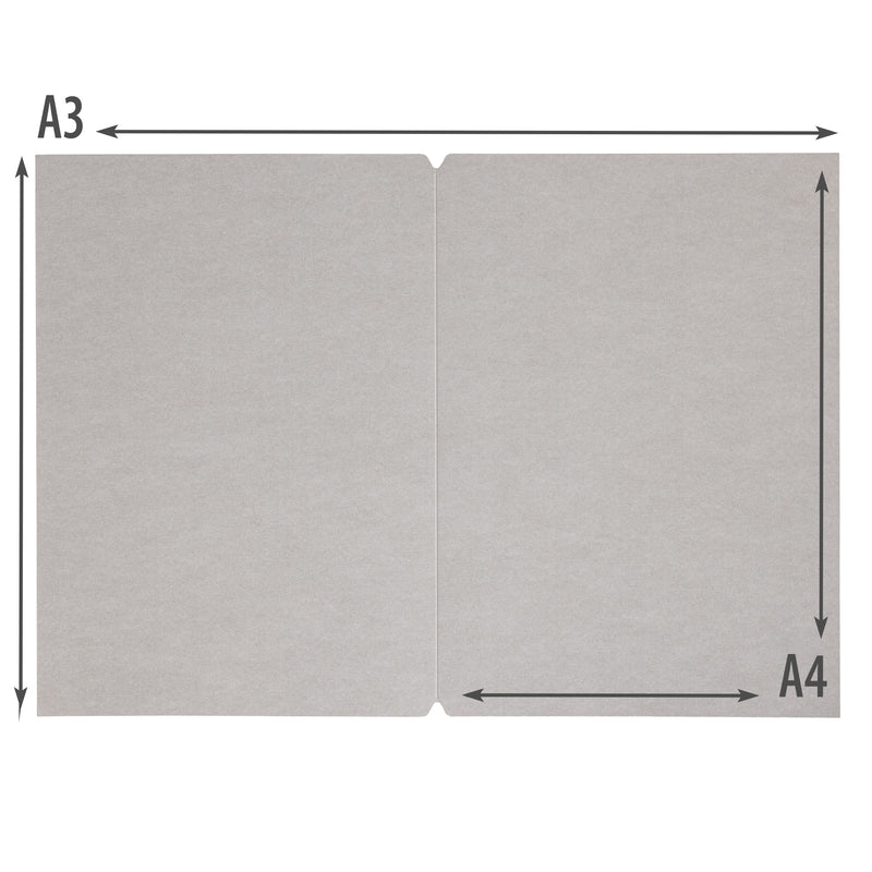 Load image into Gallery viewer, Securit Menu Holders - Premium A4 Paper Menu Card Inserts in Gray 42x29,5x1cm - 4 x Set of 50
