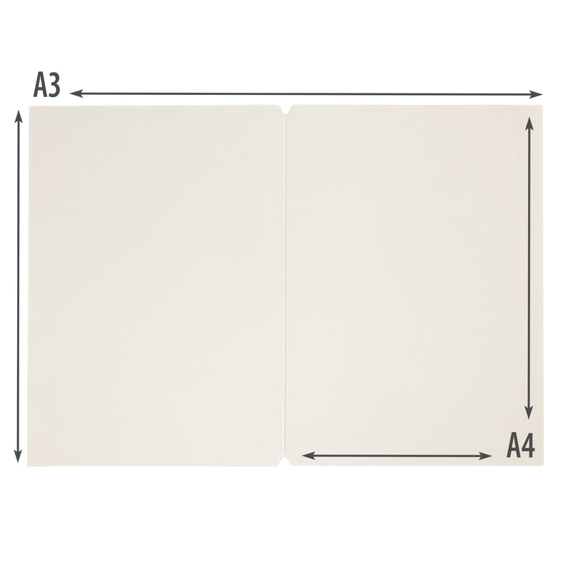 Load image into Gallery viewer, Securit Menu Holders - Premium A4 Paper Menu Card Inserts in Ivory 42x29,5x1cm - 4 x Set of 50
