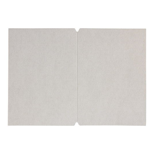 Securit Menu Holders - Premium A5 Paper Menu Card Inserts in Gray 30x21x1cm - 4 x Set of 50