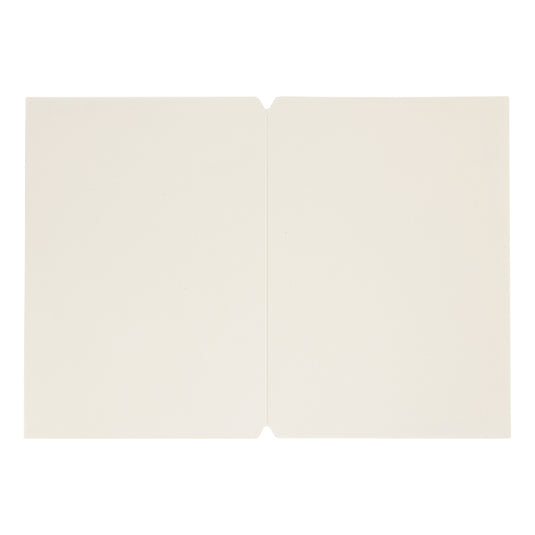 Securit Menu Holders - Premium A5 Paper Menu Card Inserts in Ivory 30x21x1cm - 4 x Set of 50
