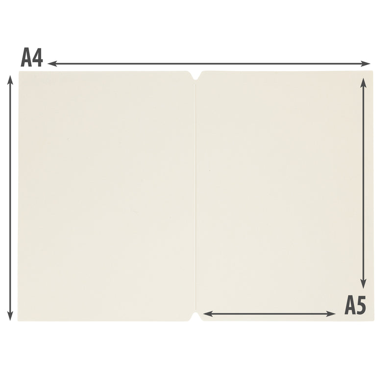 Load image into Gallery viewer, Securit Menu Holders - Premium A5 Paper Menu Card Inserts in Ivory 30x21x1cm - 4 x Set of 50
