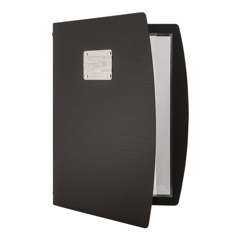 Load image into Gallery viewer, Securit Menu Holders - Rio - Black 34x25x1,2cm - Pack of 10
