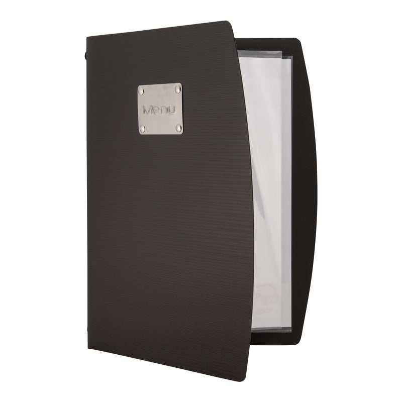Load image into Gallery viewer, Securit Menu Holders - Rio - Black 34x25x1,2cm - Pack of 10
