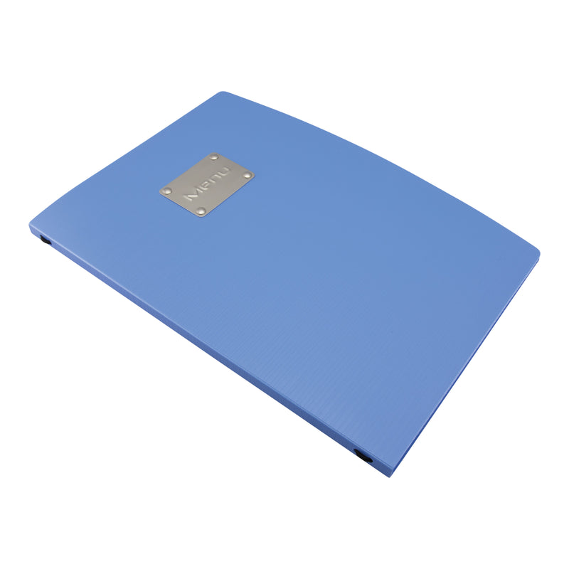 Load image into Gallery viewer, Securit Menu Holders - Rio - Blue 34x25,5x1,8cm - Pack of 10
