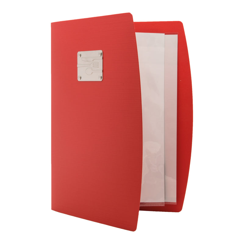 Load image into Gallery viewer, Securit Menu Holders - Rio - Red 34x25,5x1,8cm - Pack of 10
