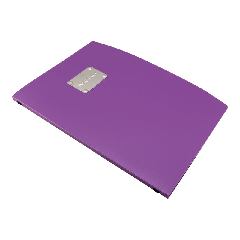 Load image into Gallery viewer, Securit Menu Holders - Rio - Purple 34x25,5x1,8cm - Pack of 10
