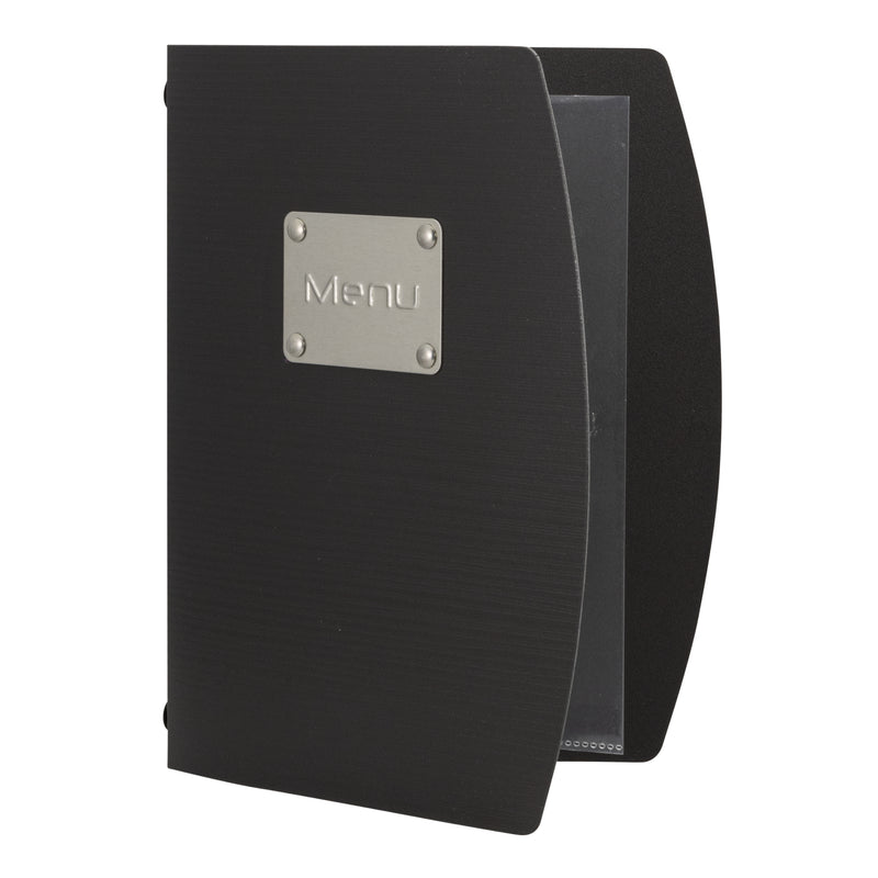 Load image into Gallery viewer, Securit Menu Holders - Rio - Black 23,5x18x1,1cm - Pack of 10
